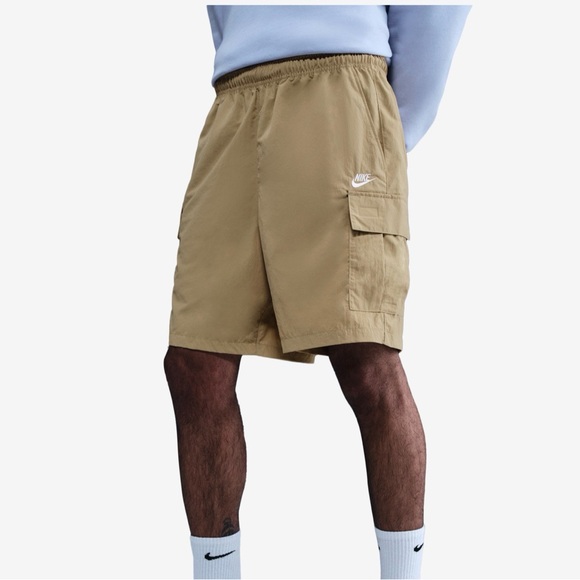 Nike Other - Nike Sportswear Club Men's Utility Cargo Shorts - Khaki/Tan - XL - NWT